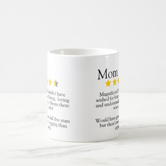 Mug Maman, avis 5 étoiles, drôle, (Centre)