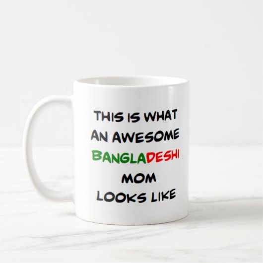 Mug maman bangladaise, génial (Gauche)