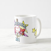 Mug Maman, Baseball (Devant droit)