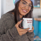 Mug Maman Baseball personnalisé Numéro d'athlète perso