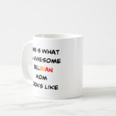 Mug maman belge, géniale (Devant gauche)