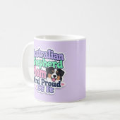 Mug Maman Berger Australien et fière (Devant gauche)