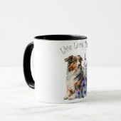 Mug Maman Berger Australien Floral (Devant gauche)