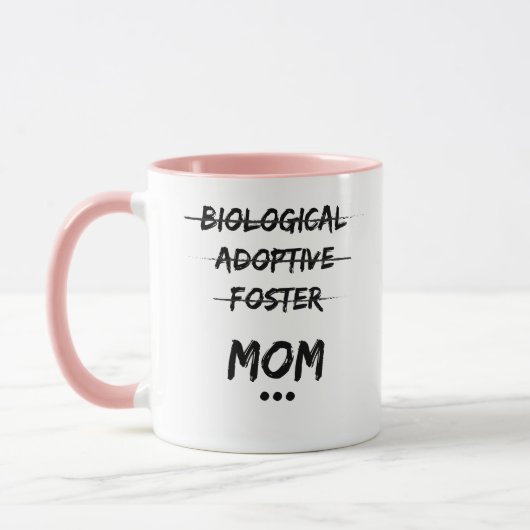 Mug … Maman biologique, adoptive, adoptive (Gauche)