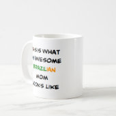 Mug maman brésilienne, géniale (Devant gauche)