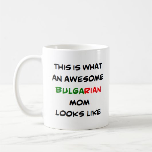 Mug maman bulgare, géniale (Gauche)