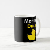 Mug Maman canard en caoutchouc de canard maman (Devant droit)