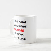 Mug maman chat balinais, formidable (Devant gauche)