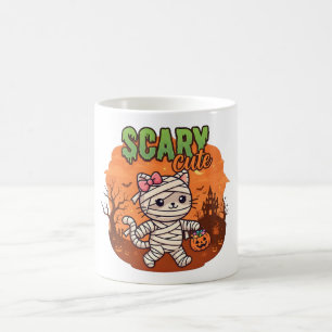 Mug Maman chat Halloween mignon effrayant