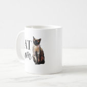 Mug Maman Chat Siamois (Devant gauche)