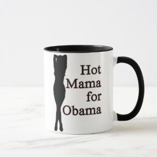 Mug maman chaude pour obama
