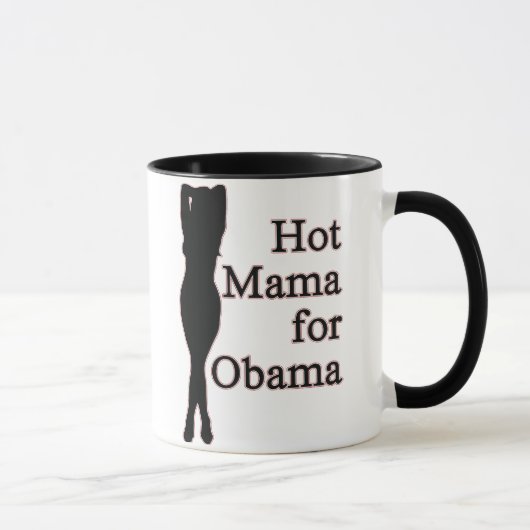 Mug maman chaude pour obama (Droite)
