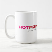 Mug Maman chaude Russian Adoption Gift (Gauche)