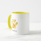 Mug Maman Chien à Patte Dorée Mignonne (Devant gauche)
