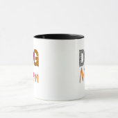 Mug Maman Chien Impression Léopard/Cadeau Tendance pou (Centre)