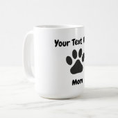 Mug maman chien personnalisée (Devant gauche)