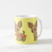 Mug Maman Chihuahua Mignonne Art Thunder_Cove (Devant droit)
