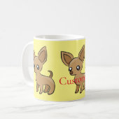 Mug Maman Chihuahua Mignonne Art Thunder_Cove (Devant gauche)