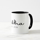 Mug Maman Chouette Est 2026 (Devant droit)