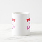 Mug Maman cinq coeurs (Centre)