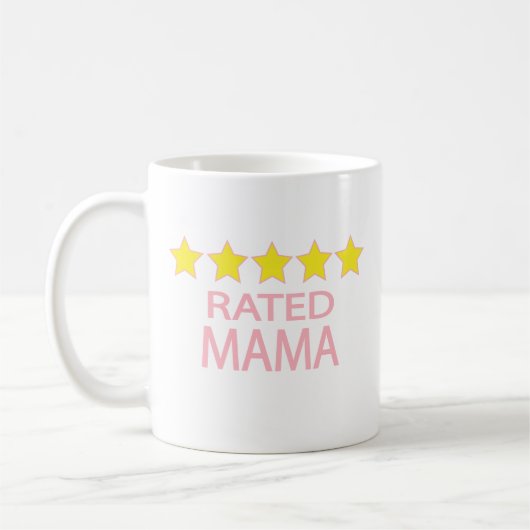 Mug Maman cinq étoiles (Gauche)