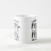 Mug Maman Citation Dit Que J'Ai Deux Titres Maman Et M (Centre)