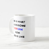 Mug maman coréenne, génial (Devant gauche)