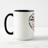 Mug Maman d'accueil Cœur Mignon (Gauche)