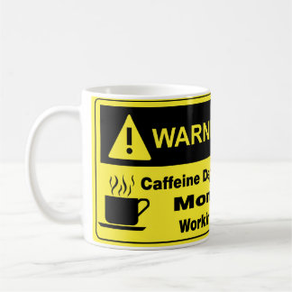 Mug Maman d'avertissement de caféine