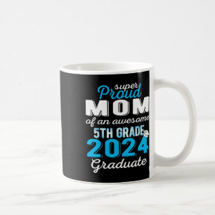 Mug Maman De 5E Année Diplômée 2024 Primaire
