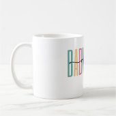 Mug Maman de badminton coloré (Gauche)
