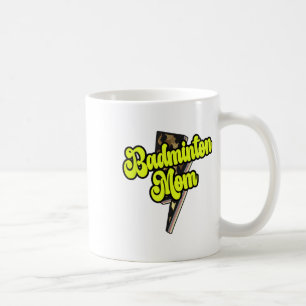 Mug Maman de badminton Léopard Éclair Tonnerre Sport V
