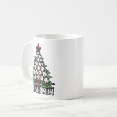 Mug Maman de baseball pour Noël (Devant gauche)