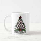 Mug Maman de baseball pour Noël (Gauche)