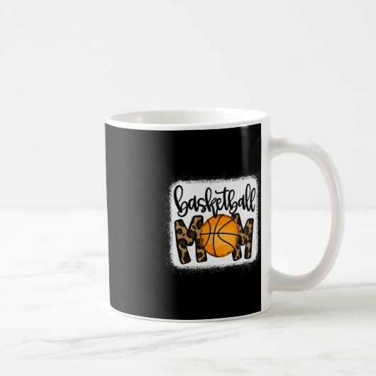 Mug Maman de basket-ball Leopard de basket-ball Mama (Droite)