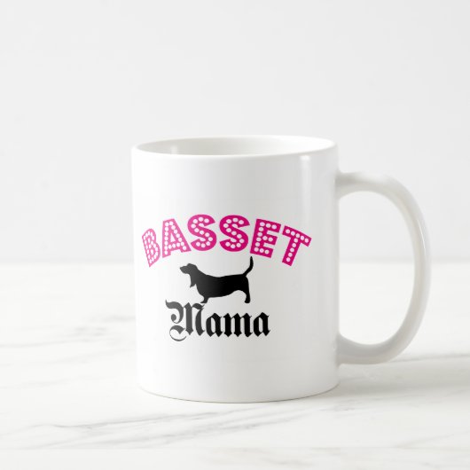 Mug Maman de Basset Hound (Droite)