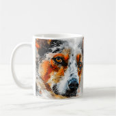 Mug Maman de Blue Heeler (Gauche)