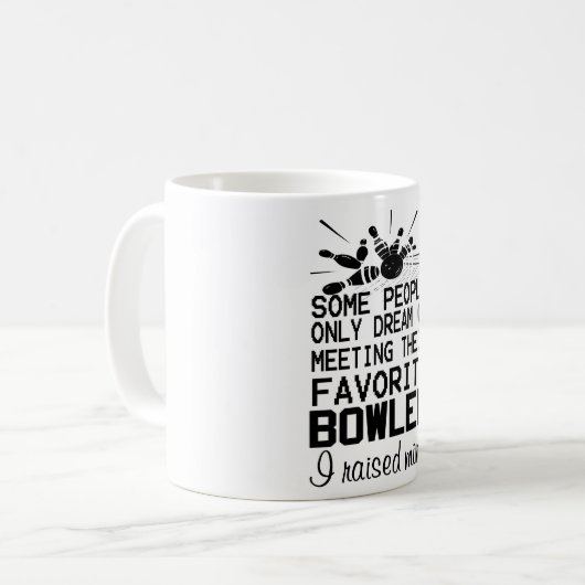 Mug Maman de bowling (Devant gauche)