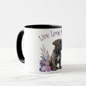 Mug Maman de Cane Corso Fleurie (Devant gauche)
