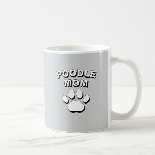 Mug Maman de caniche (Droite)