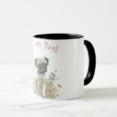 Mug Maman de Carlin Floral (Devant droit)