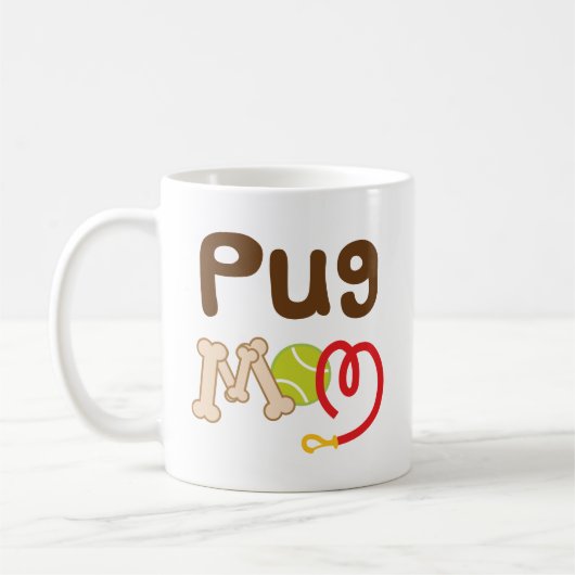 Mug Maman de carlin (race de chien) (Gauche)