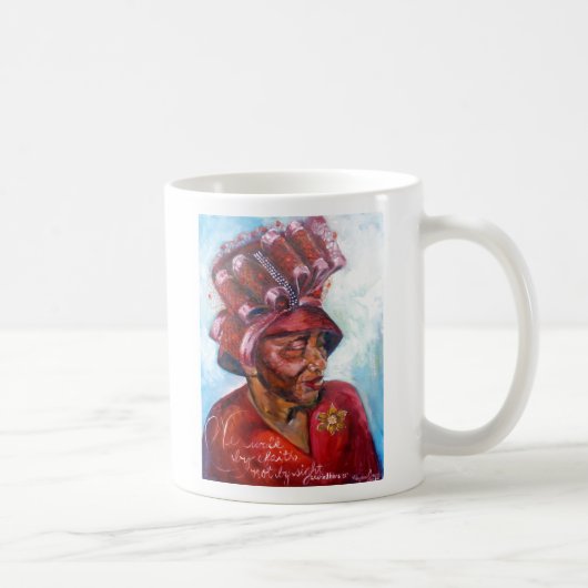 Mug Maman de casquette d'église (Droite)