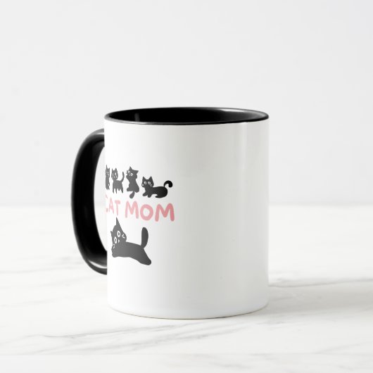 Mug Maman de chat (Devant gauche)