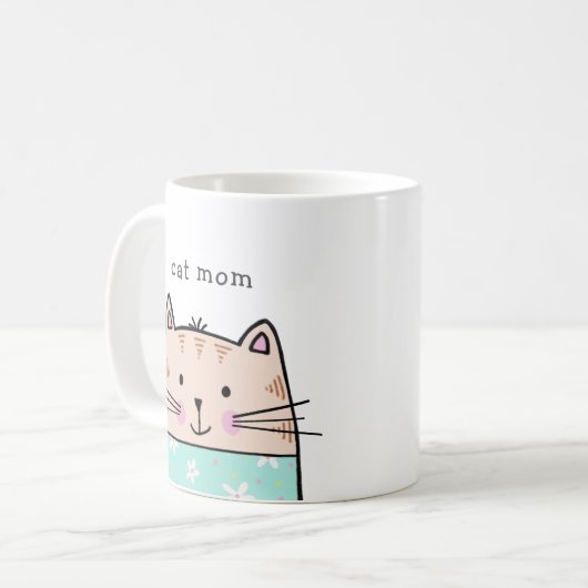 Mug Maman de chat (Devant gauche)
