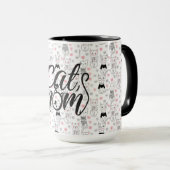 Mug Maman de chat (Devant droit)