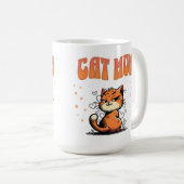 Mug Maman de chat | Kitty Lover | Pet Mama (Devant droit)