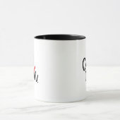 Mug Maman de chat mignonne (Centre)