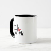 Mug Maman de chat mignonne (Devant gauche)