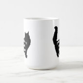 Mug Maman de chat moderne simple mignonne (Centre)